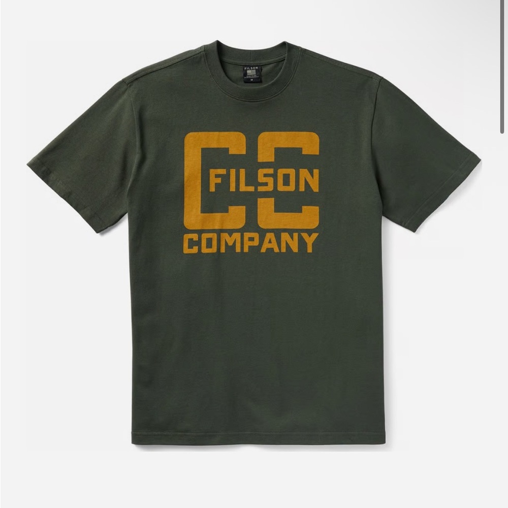 Filson Men's Pioneer Green Graphic T-Shirt CC FILSON CO 51573